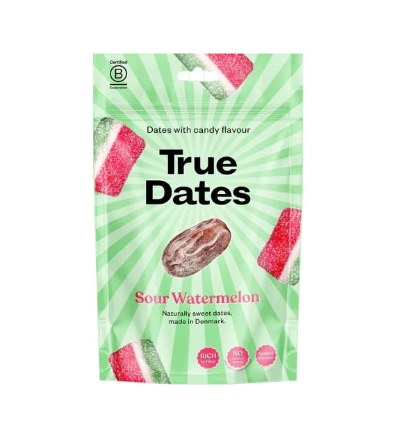 TRUE DATES daktyle sour watermelon 100g