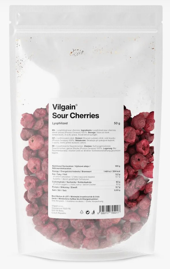 Vilgain Wiśnie liofilizowane 50 g [PV42534]