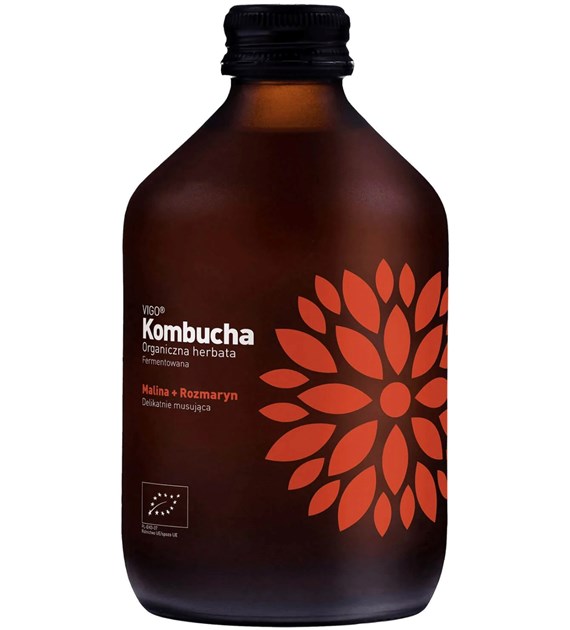 VIGO Kombucha BIO Malina+Rozmaryn 330ml PL