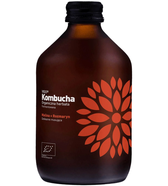 VIGO Kombucha BIO Malina+Rozmaryn 330ml PL