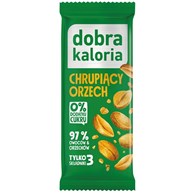 dobra kaloria baton owocowy chrupiący orzech 35g