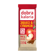 dobra kaloria baton owocowy jabłko cynamon 35g
