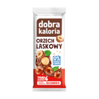 dobra kaloria baton orzech laskowy  35g