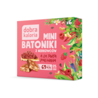 dobra kaloria baton nerkowiec tarta malinowa 102g