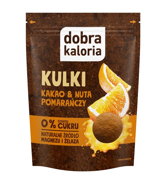 dobra kaloria kulki kakao i nuta pomarańczy 65g