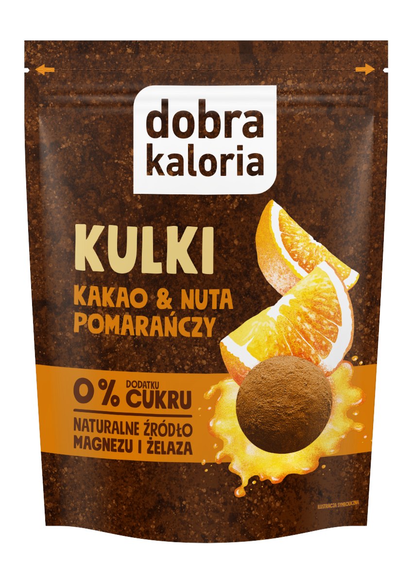dobra kaloria kulki kakao i nuta pomarańczy 65g