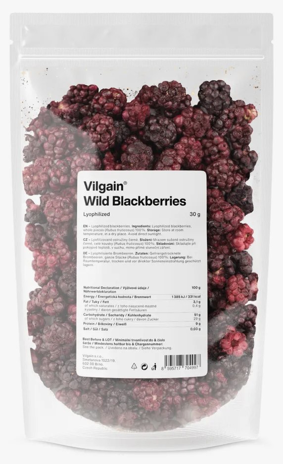 Vilgain Jeżyny liofilizowane 30 g [PV42531]