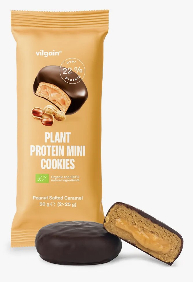 Vilgain Proteinowe ciasteczka Orzeszki  ziemne 50g