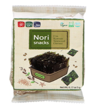 Sesame Oil Seasoned Seaweed Snack |3x21x5g | KR