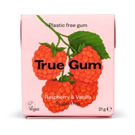 TRUE GUM True Gum Raspberry & Vanilla 21g