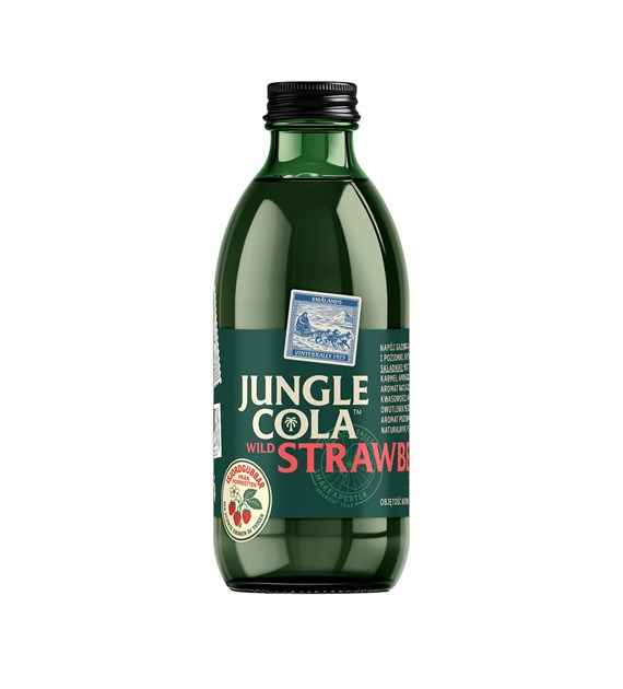 Jungle Cola Poziomka (wil strawberry) 330ml