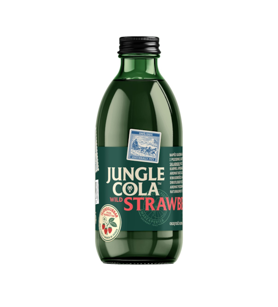 Jungle Cola Poziomka (wil strawberry) 330ml
