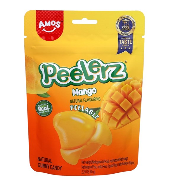 Żelki Peelerz Mango | Amos | 65g |