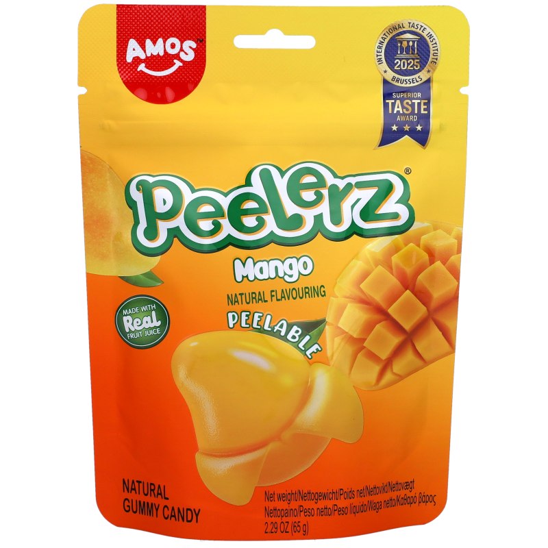 Żelki Peelerz Mango | Amos | 65g |