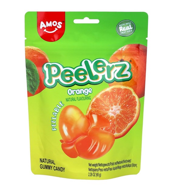 Żelki Peelerz Pomarańcza | Amos | 65g |