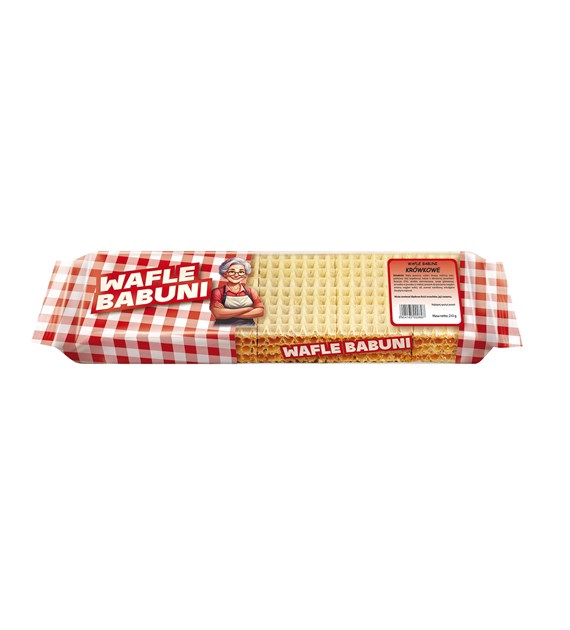 Wafle Babuni Krówkowe 210g