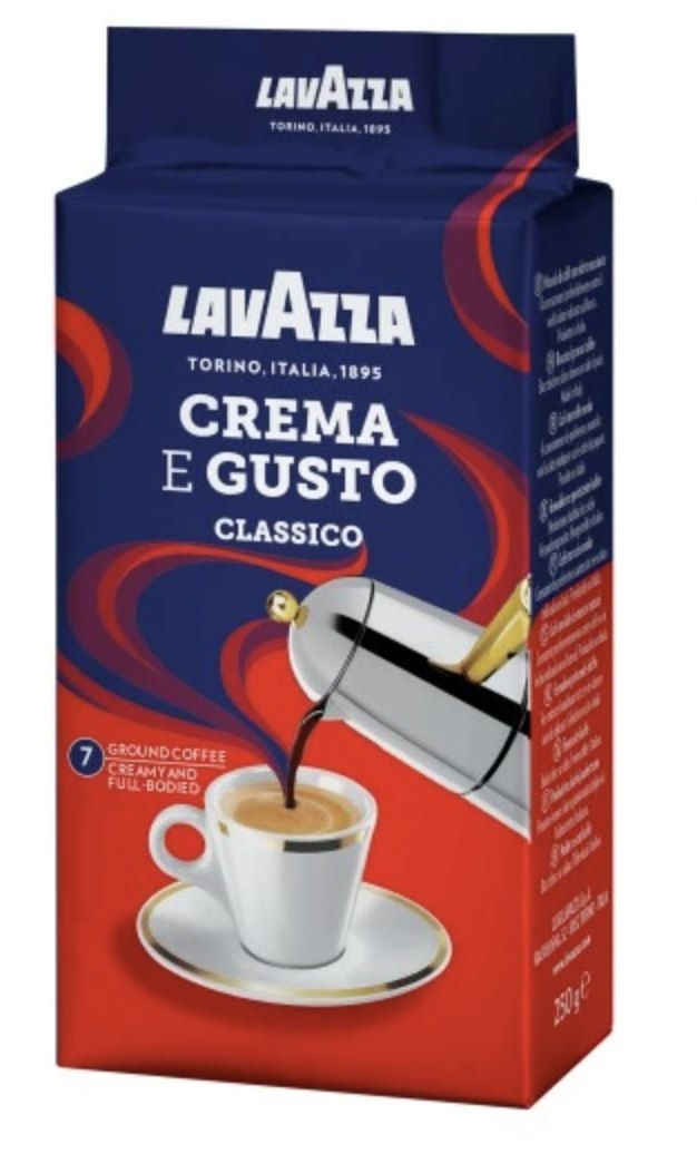 kawa lavazza crema e gusto classic 250g