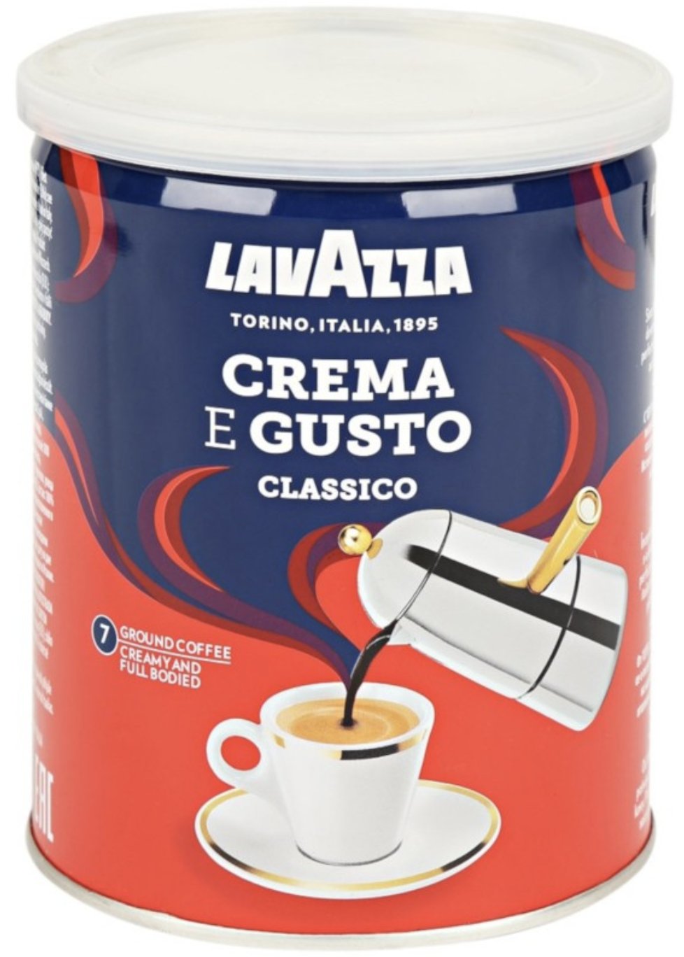 kawa lavazza crema e gusto puszka 250g