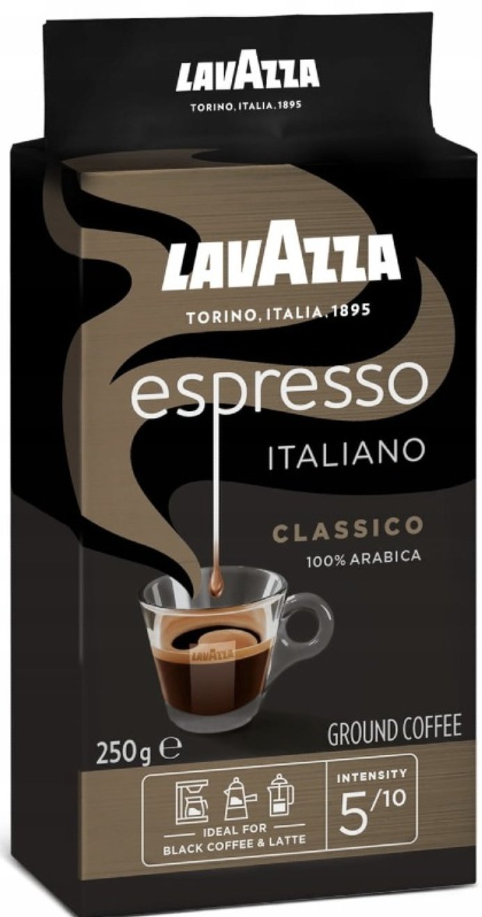 kawa lavazza espresso Z mielona 250g