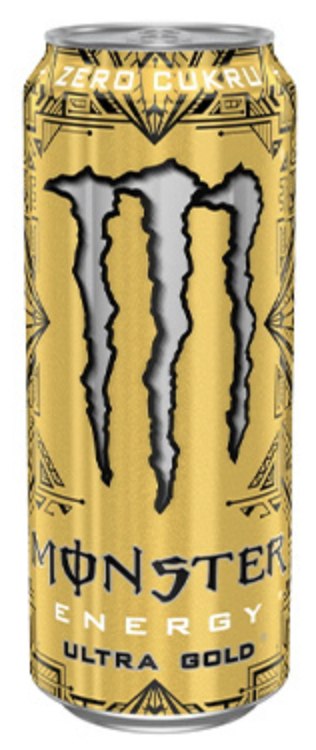 MONSTER ENERGY 500 ml ultra gold