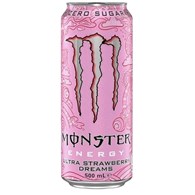 MONSTER ENERGY 500 ml ultra strawberry