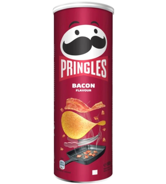 pringles chipsy 165g bacon