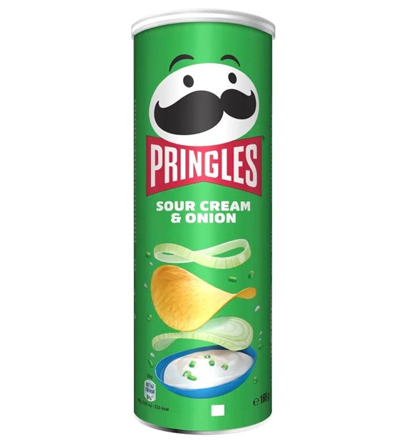 pringles chipsy 165g sour cream&onion
