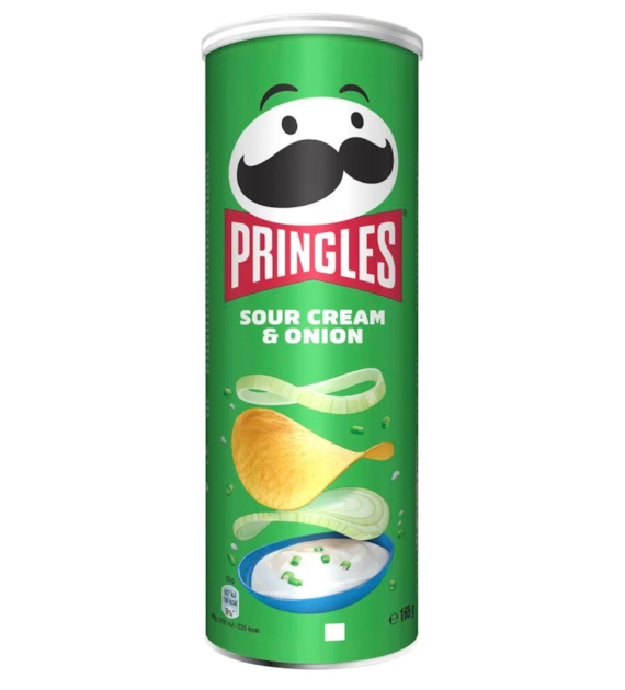 pringles chipsy 165g sour cream&onion