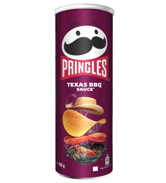 pringles chipsy 165g texas bbq sauce