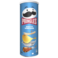 pringles chipsy 165g salt&vinegar