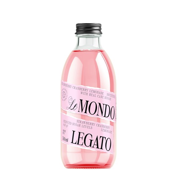 LeMondo Legato Truskawka-Żurawina 330ml