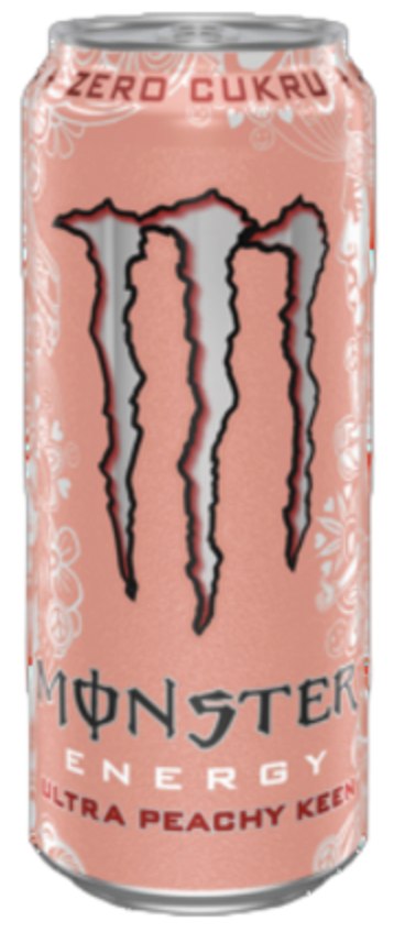 MONSTER ENERGY 500 ml ultra peachy keen