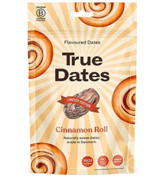 TRUE DATES daktyle cinnamon roll 100g