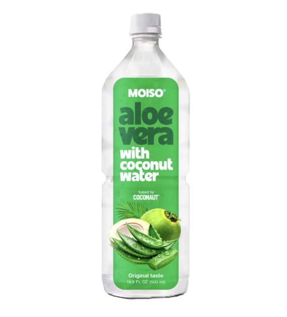 MOISO napój aloes z wodą kokosową k500 ml