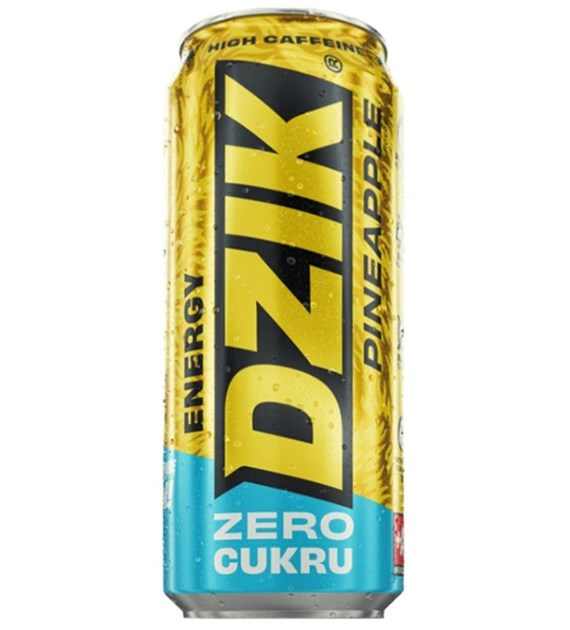 DZIK® ENERGY ZERO KALORII ANANAS 500 ml