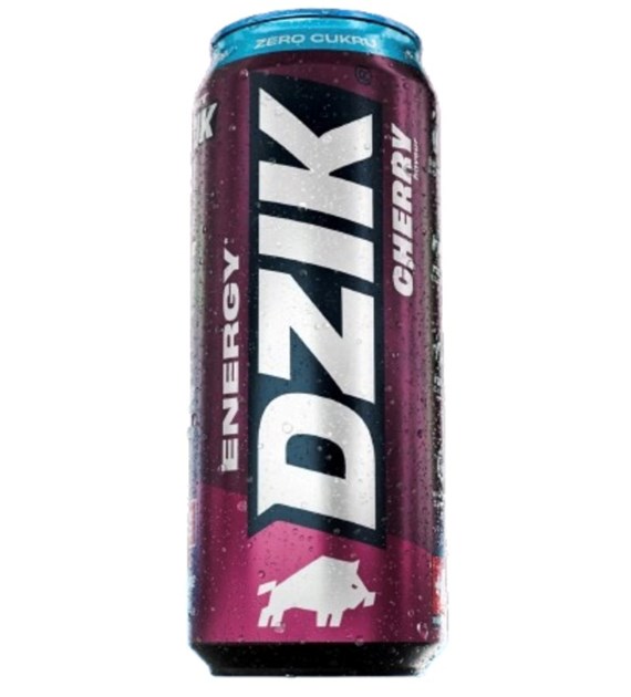 DZIK® ENERGY ZERO KALORII CHERRY 500 ml
