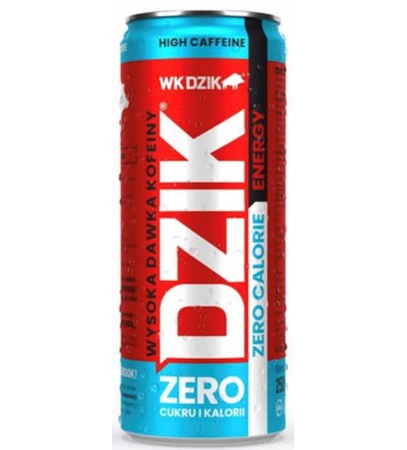 DZIK® ENERGY ZERO KALORII 250 ml