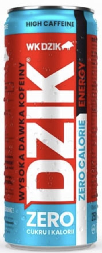 DZIK® ENERGY ZERO KALORII 250 ml