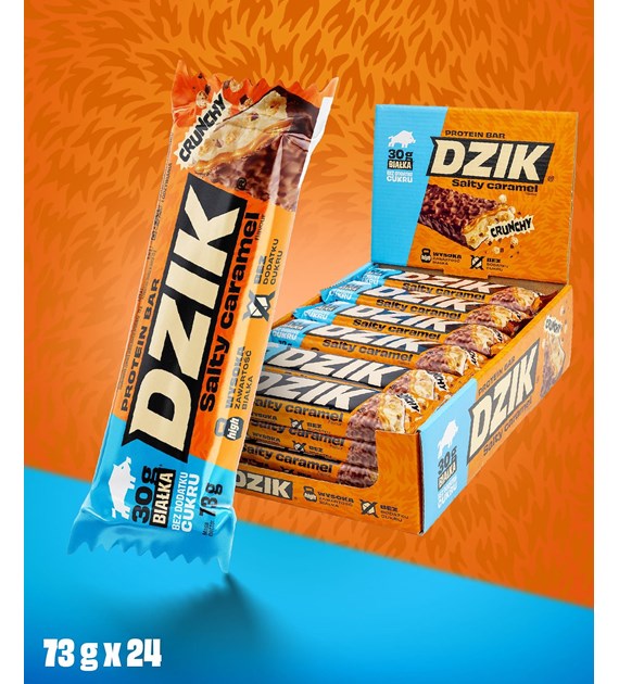 DZIK® PROTEIN BATON SALTY CARAMEL 73g