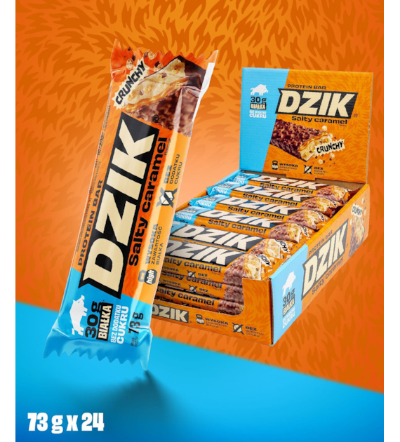 DZIK® PROTEIN BATON SALTY CARAMEL 73g