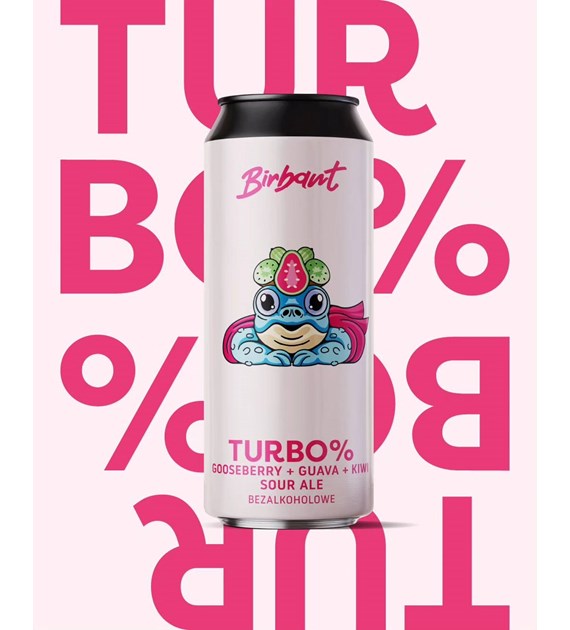 Birbant TURBO% piwo bezalkoholowe Fruity Sour
