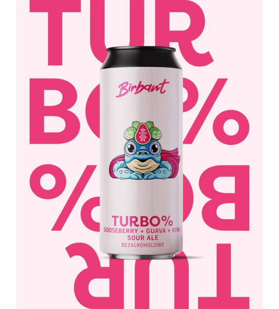 ext Birbant TURBO% piwo bezalkoholowe Fruity So
