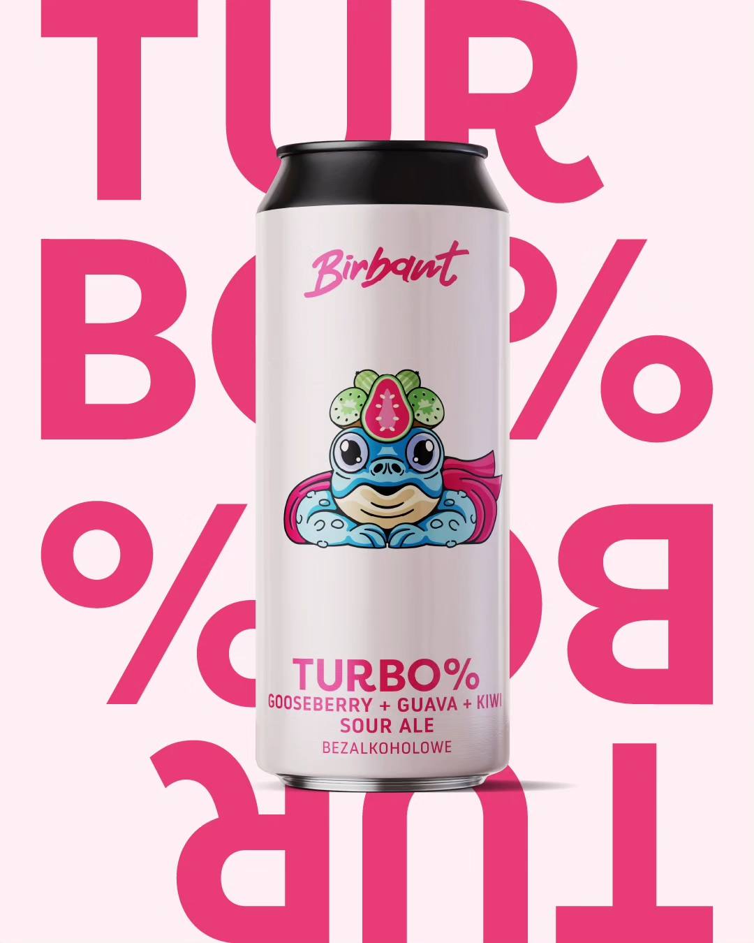 Birbant TURBO% piwo bezalkoholowe Fruity Sour