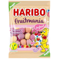 HARIBO 160G FRUITMANIA JOGHURT VEG./14