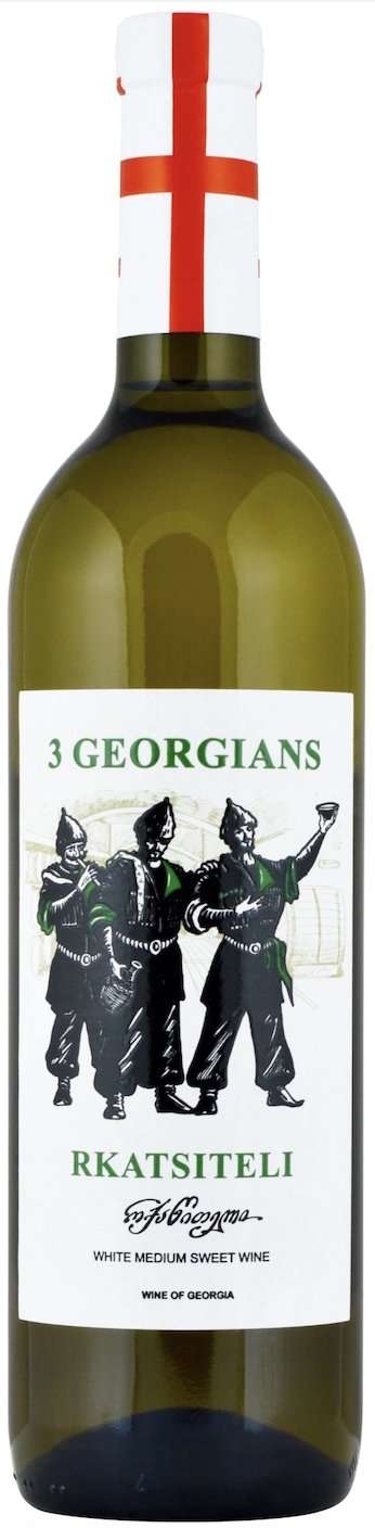 3 Georgians Rkatsiteli Medium Sweet 0,75 L [wine]