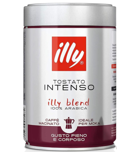 iLLY 250G MOKA INTENSO CZERWONA M/12