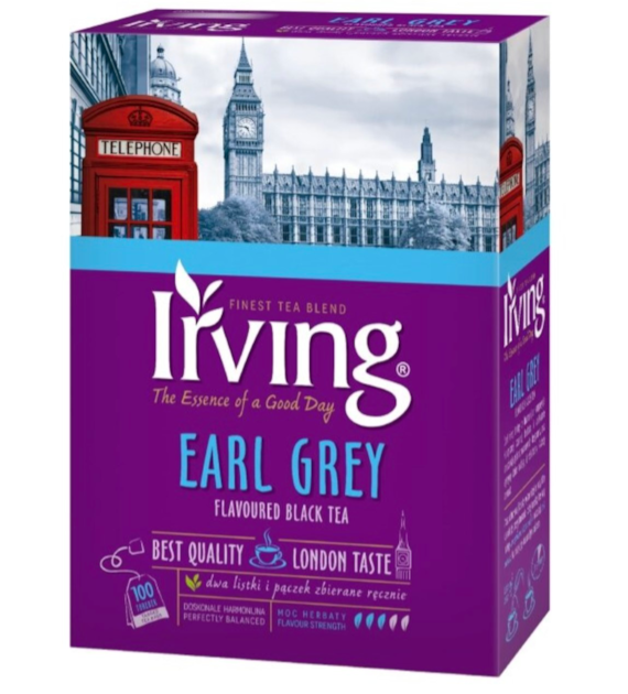 IRVING 100T HERBATA EARL GREY /8