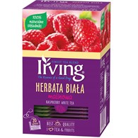 IRVING 20T HERBATA BIAŁA MALINOWA /12