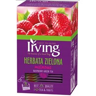 IRVING 20T HERBATA ZIELONA MALINOWA /12