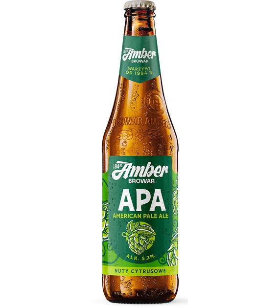 AMBER apa -  500 ml bezzwrotna